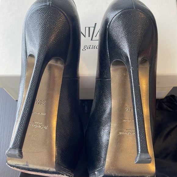 YSL Black Leather Pump - Picture 4 of 8